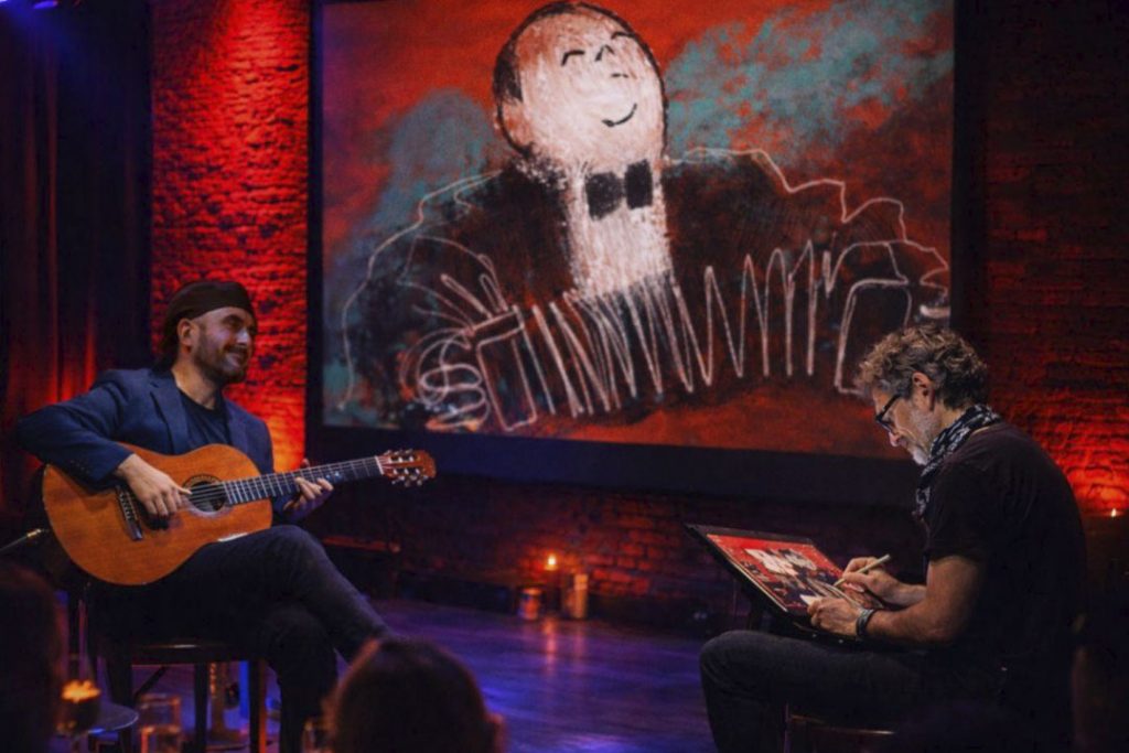 MÚSICA DIBUJADA Max Aguirre y Hernán Reinaudo