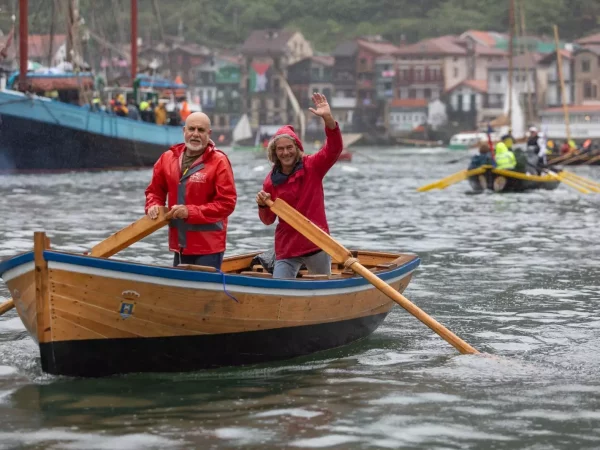 El Cabildo lleva su patrimonio marítimo al IV Festival de Embarcaciones Tradicional de Pasaia.