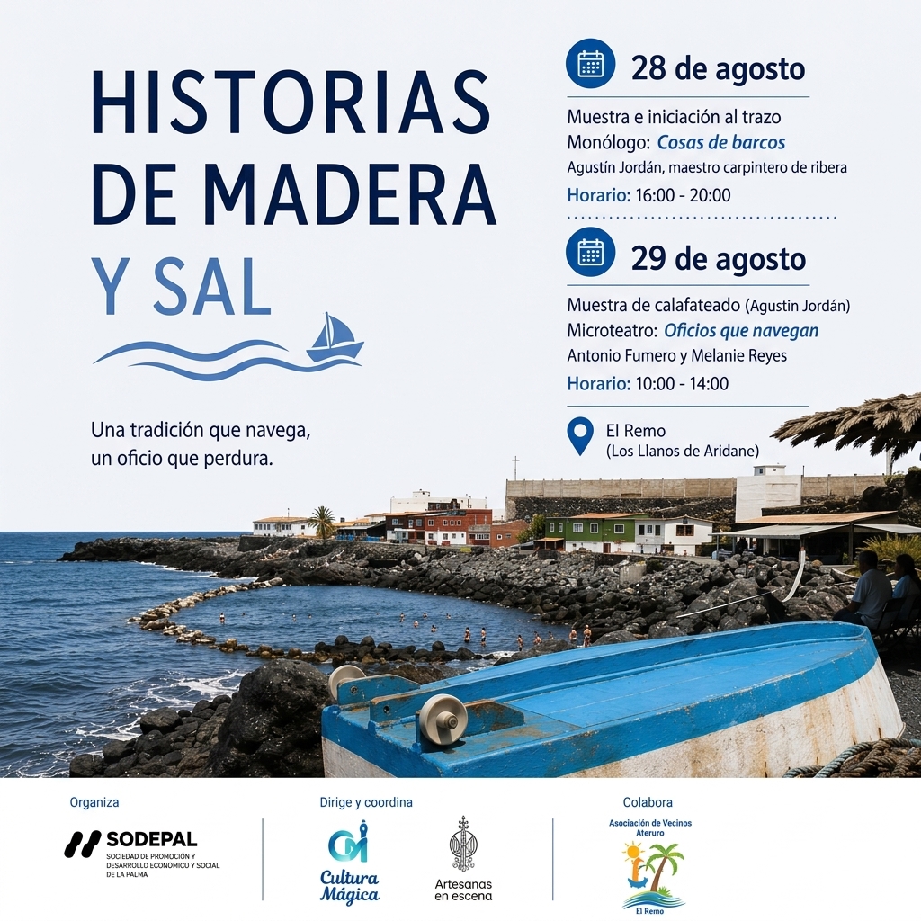 el remo revive la memoria de la carpintería de ribera con "historias de madera y sal"